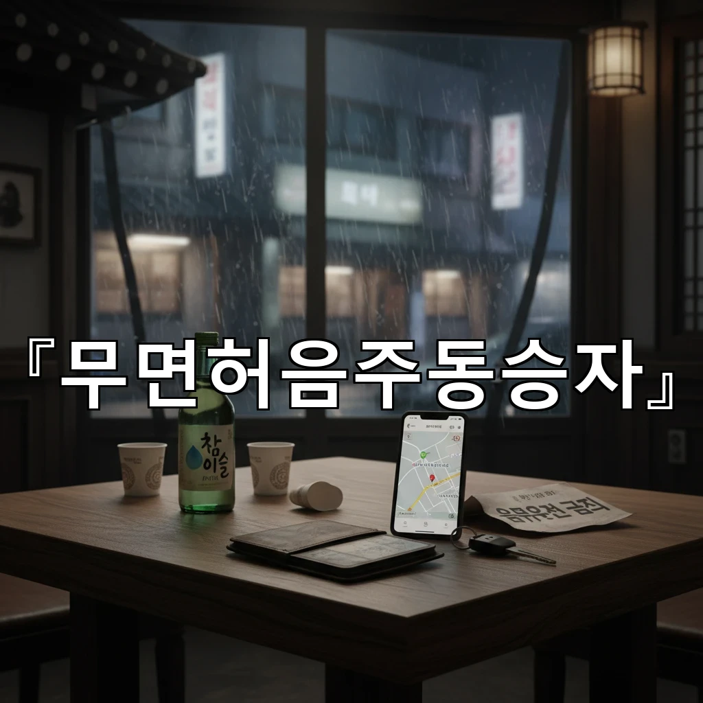 무면허음주동승자 사건에서 동승자가 겪는 책임 범위와 쟁점 정리