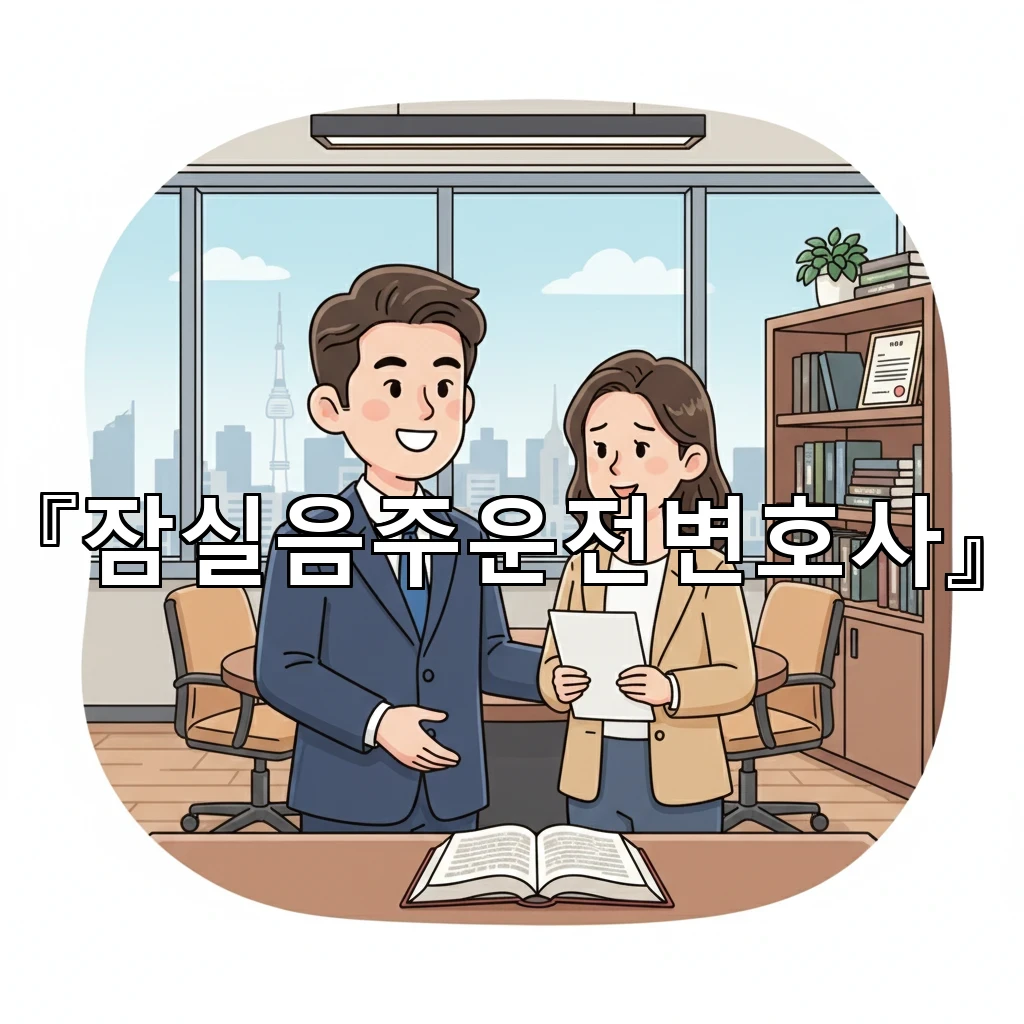잠실음주운전변호사 초범이라도 처벌 수위가 달라지는 상황별 판단