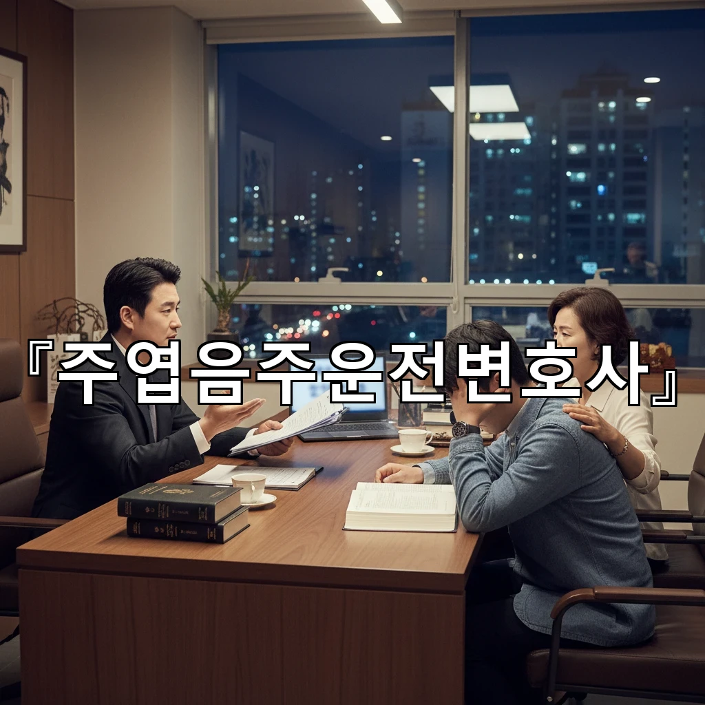 주엽음주운전변호사 혈중알코올 수치 해석과 불리함 줄이는 대응