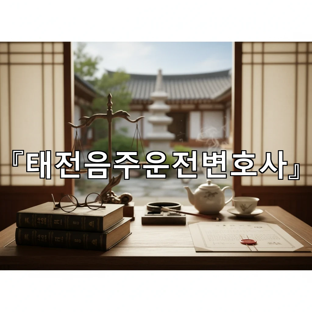 태전음주운전변호사 블랙박스 영상이 유리해지는 조건과 제출 방법