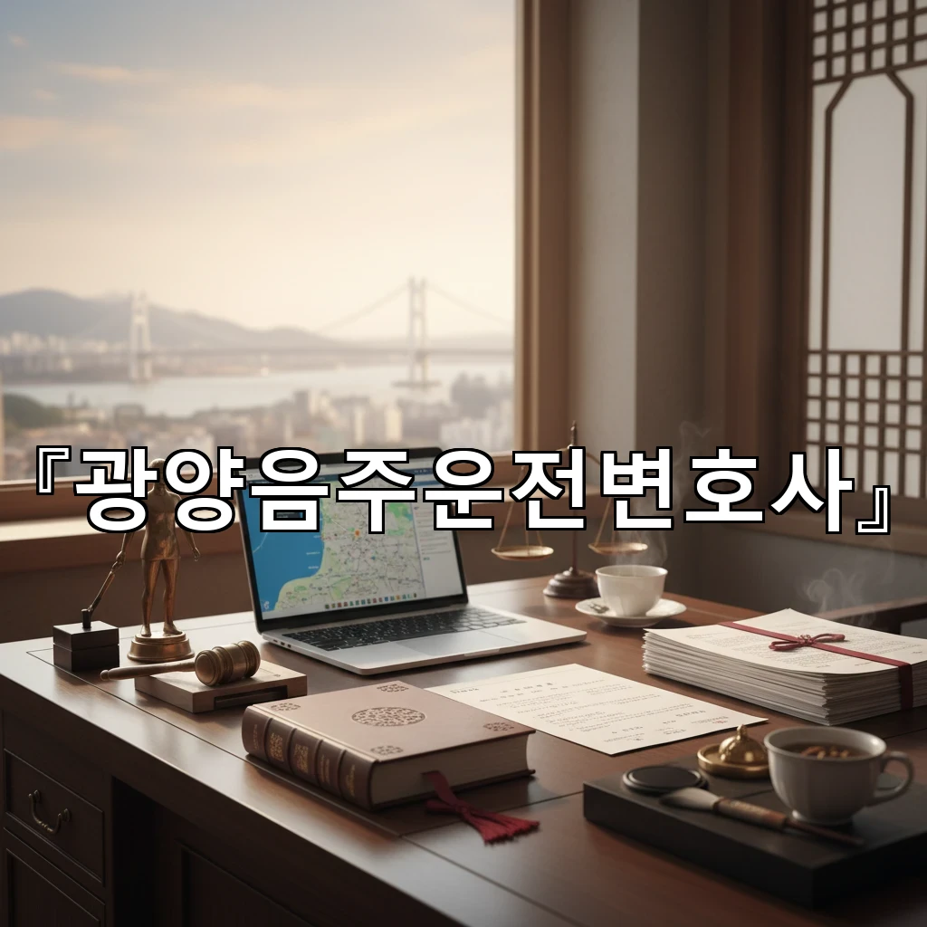 광양음주운전변호사 조사 초기 진술부터 조서 확인까지 핵심 정리