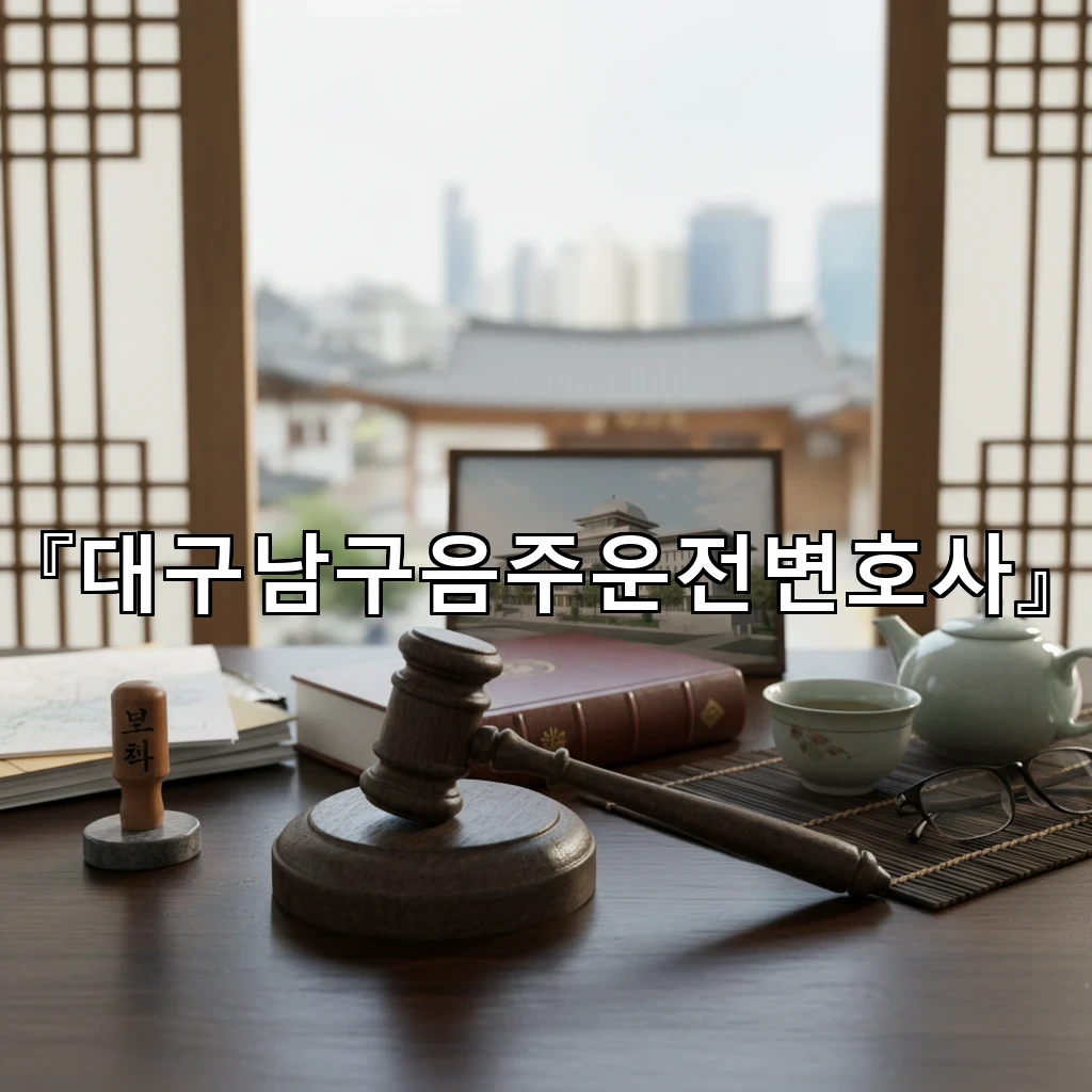 대구남구음주운전변호사 음주 측정 거부 오해와 법적 불이익 점검
