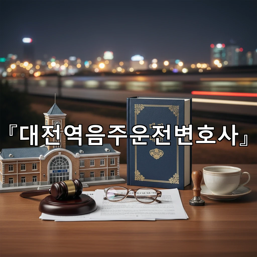 대전역음주운전변호사 면허 정지 취소 이의신청 준비 단계별 요령