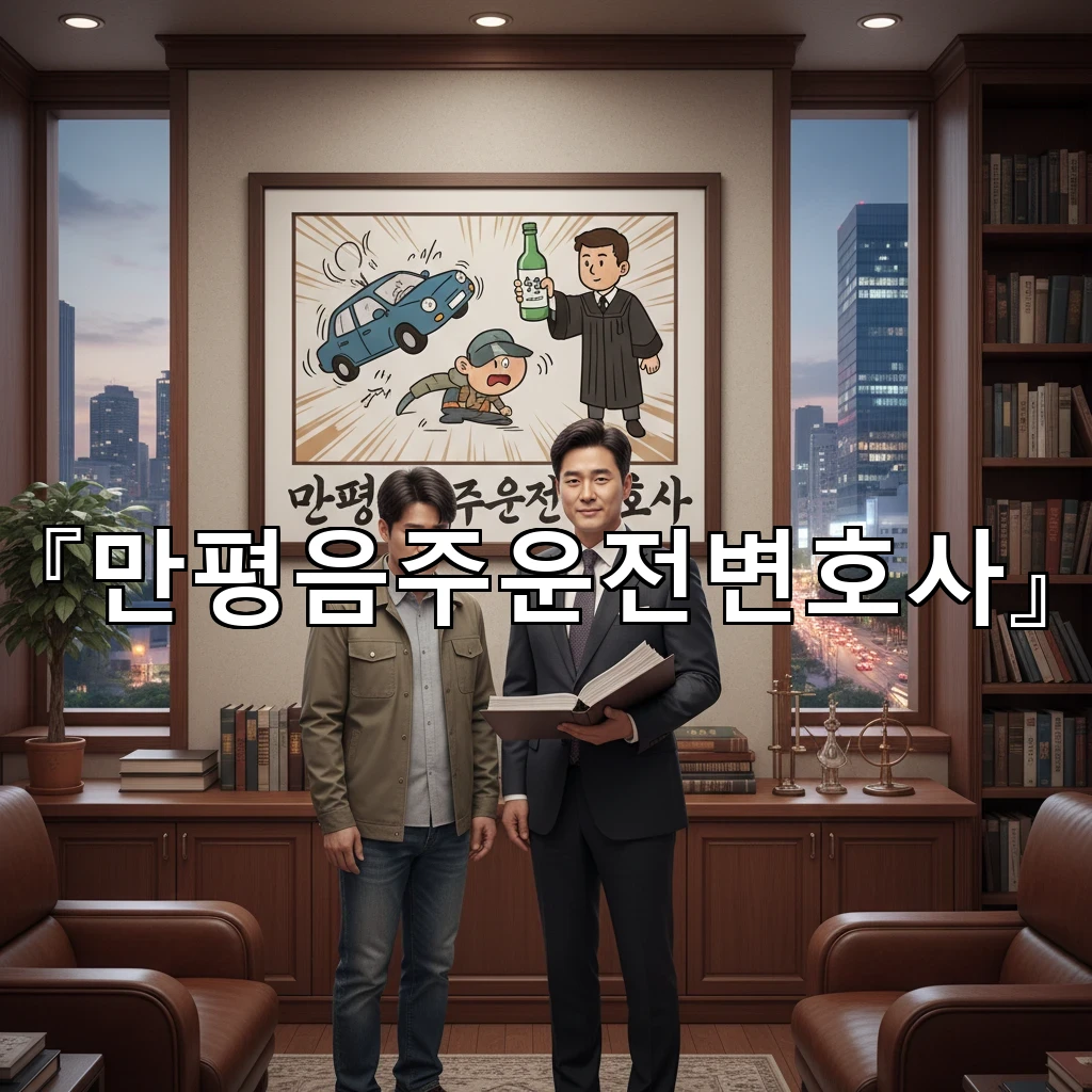 만평음주운전변호사 혈중알코올 수치 쟁점과 채혈 절차 핵심 정리