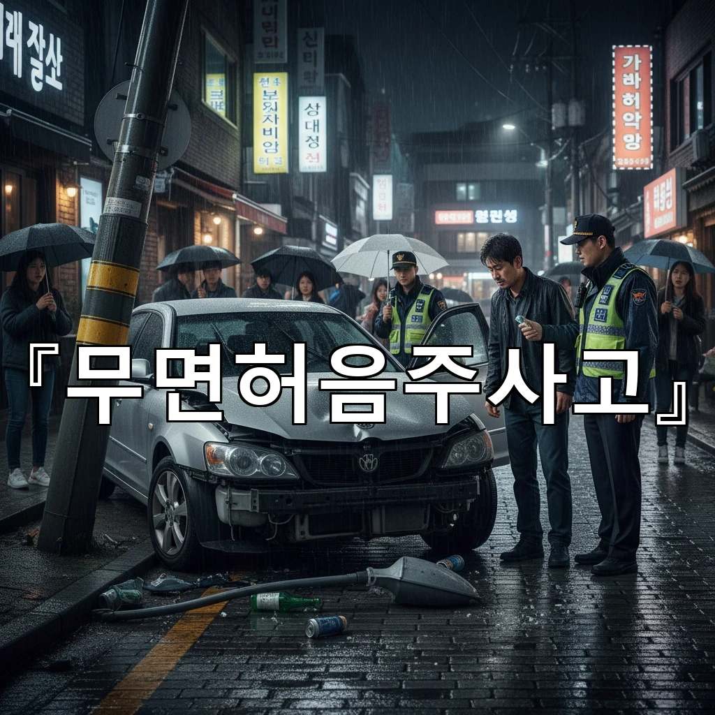 무면허음주사고 발생 뒤 경찰 조사에서 진술 실수 줄이는 요령