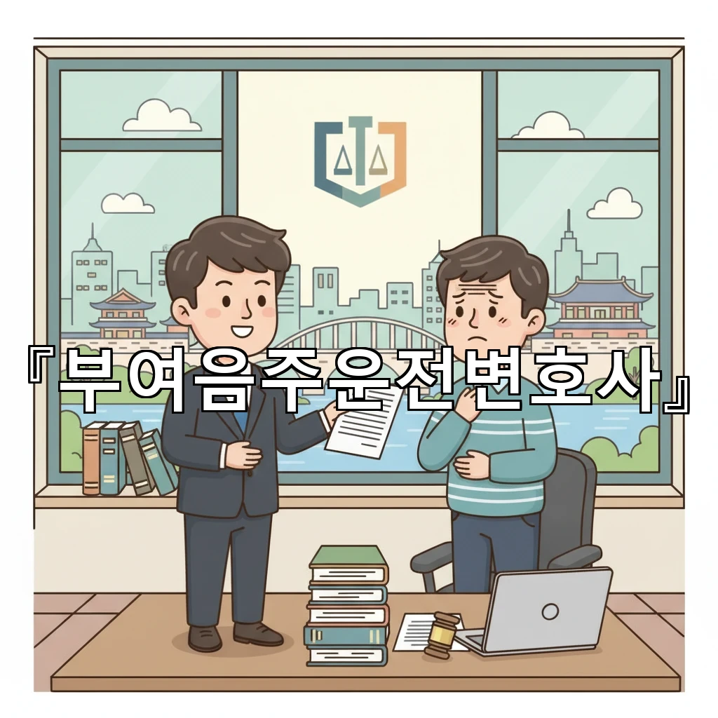 부여음주운전변호사 단속 직후 진술을 멈춰야 하는 이유와 준비