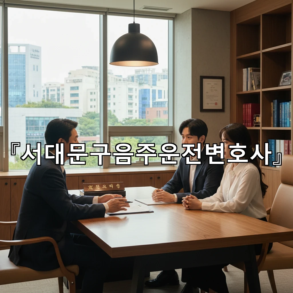 서대문구음주운전변호사 경찰 조사 전 알아둘 불리한 질문 대처법