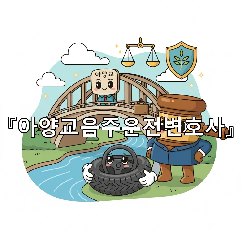 아양교음주운전변호사 단속 직후 해야 할 진술과 거절 기준 정리