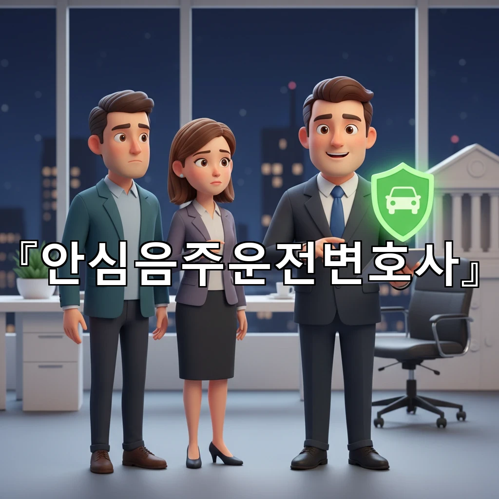 안심음주운전변호사 첫 조사 대응부터 진술정리까지 준비 방법