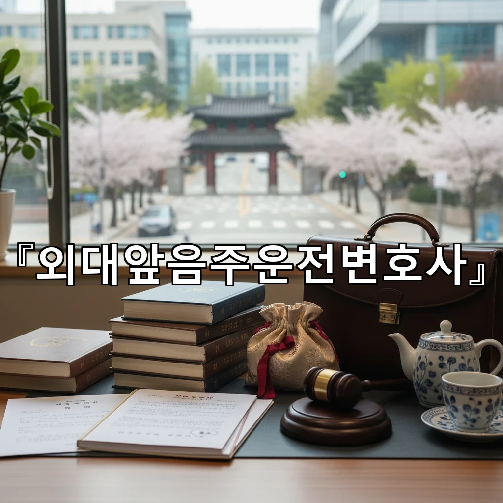 외대앞음주운전변호사 행정심판 준비 서류와 일정 관리 핵심 요약