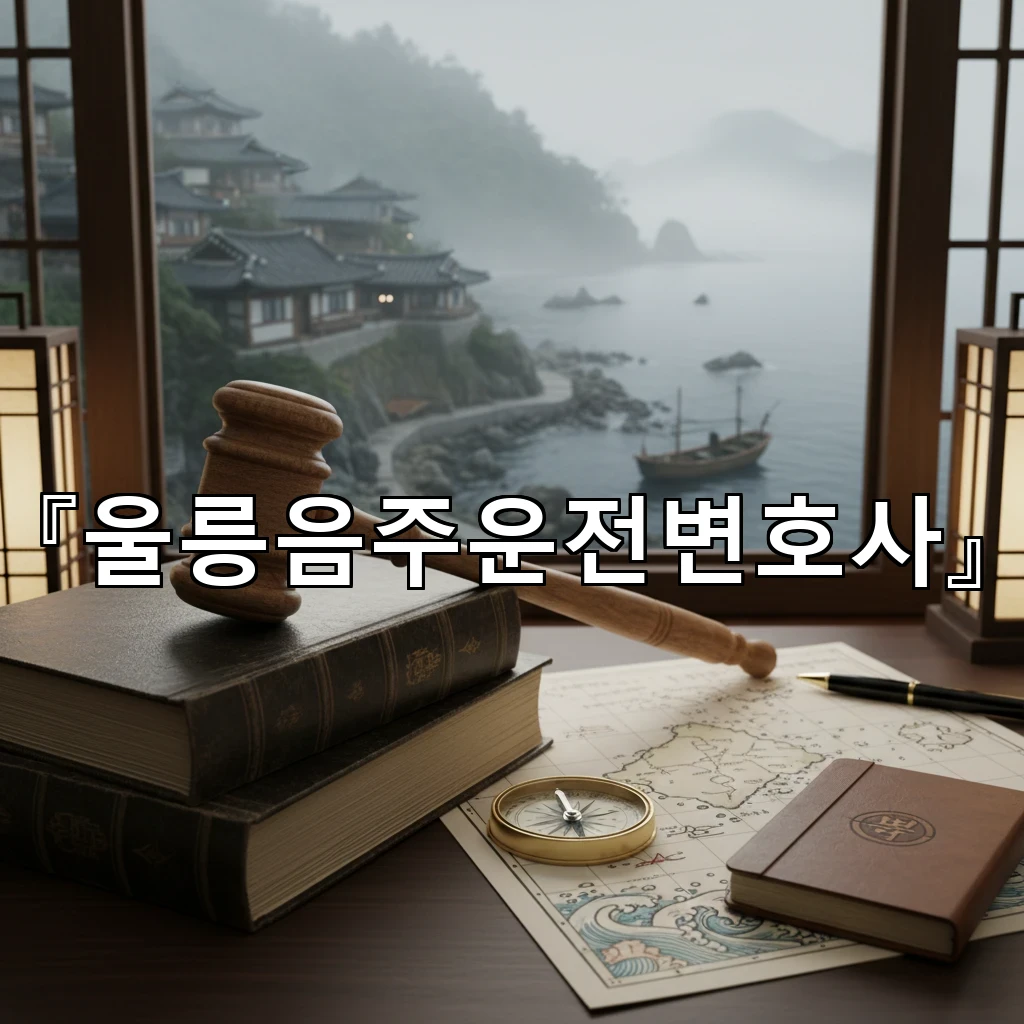 울릉음주운전변호사 초동 대응에서 진술 조심할 포인트 정리