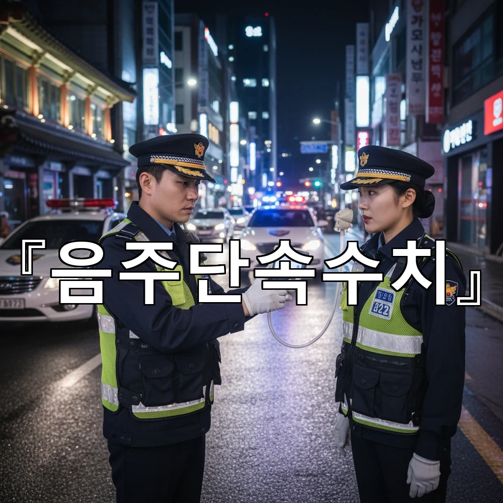 음주단속수치가 높게 나온 날 현장에서 바로 확인할 핵심 절차