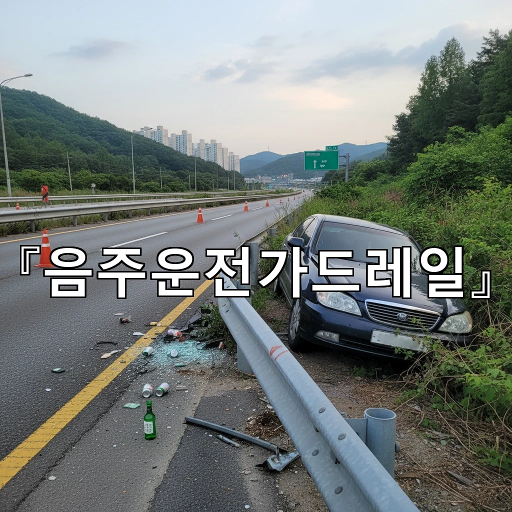 음주운전가드레일 충돌 후 현장대응부터 조사절차까지 한눈에