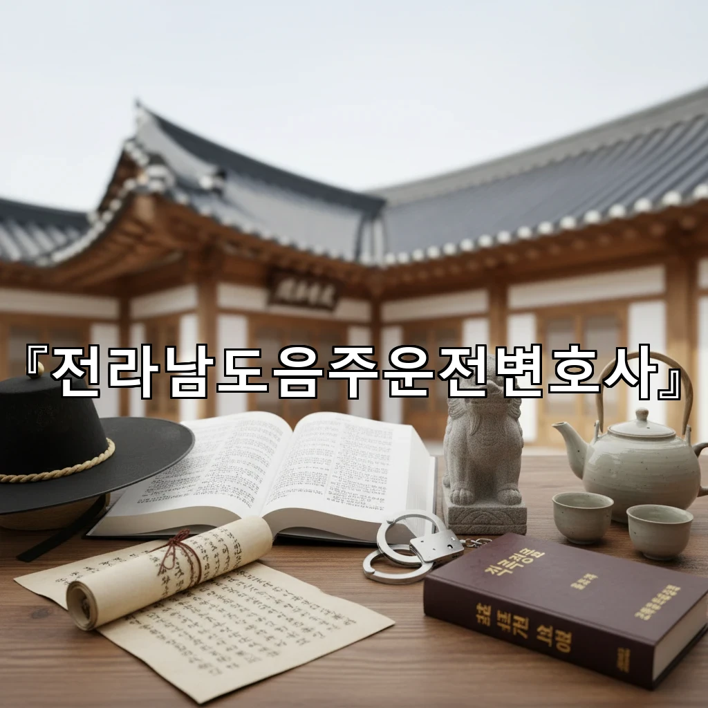 전라남도음주운전변호사 측정 거부 상황에서 불이익 줄이는 방법