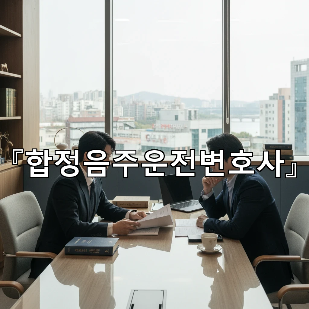 합정음주운전변호사 조사 연락을 받았다면 먼저 챙길 질문과 준비