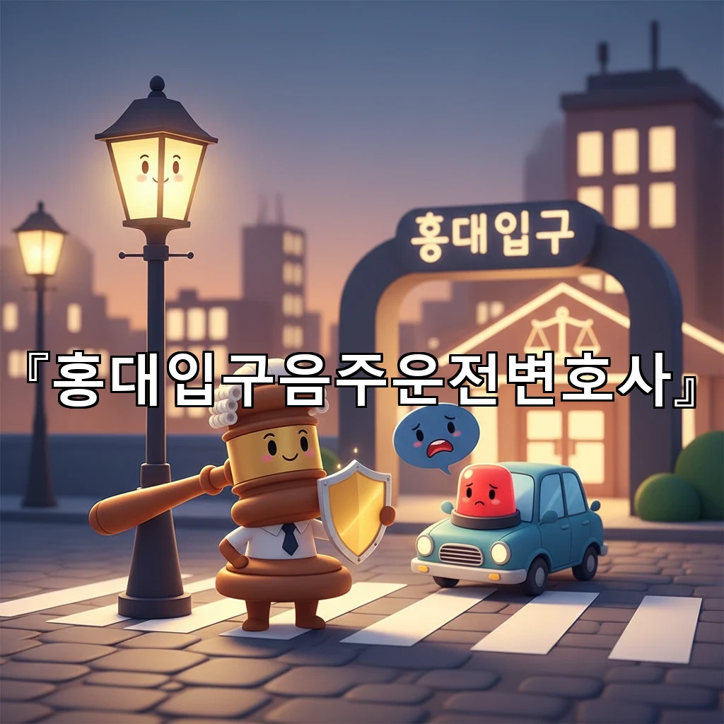 홍대입구음주운전변호사 면허 정지 취소 심사 절차와 핵심 포인트