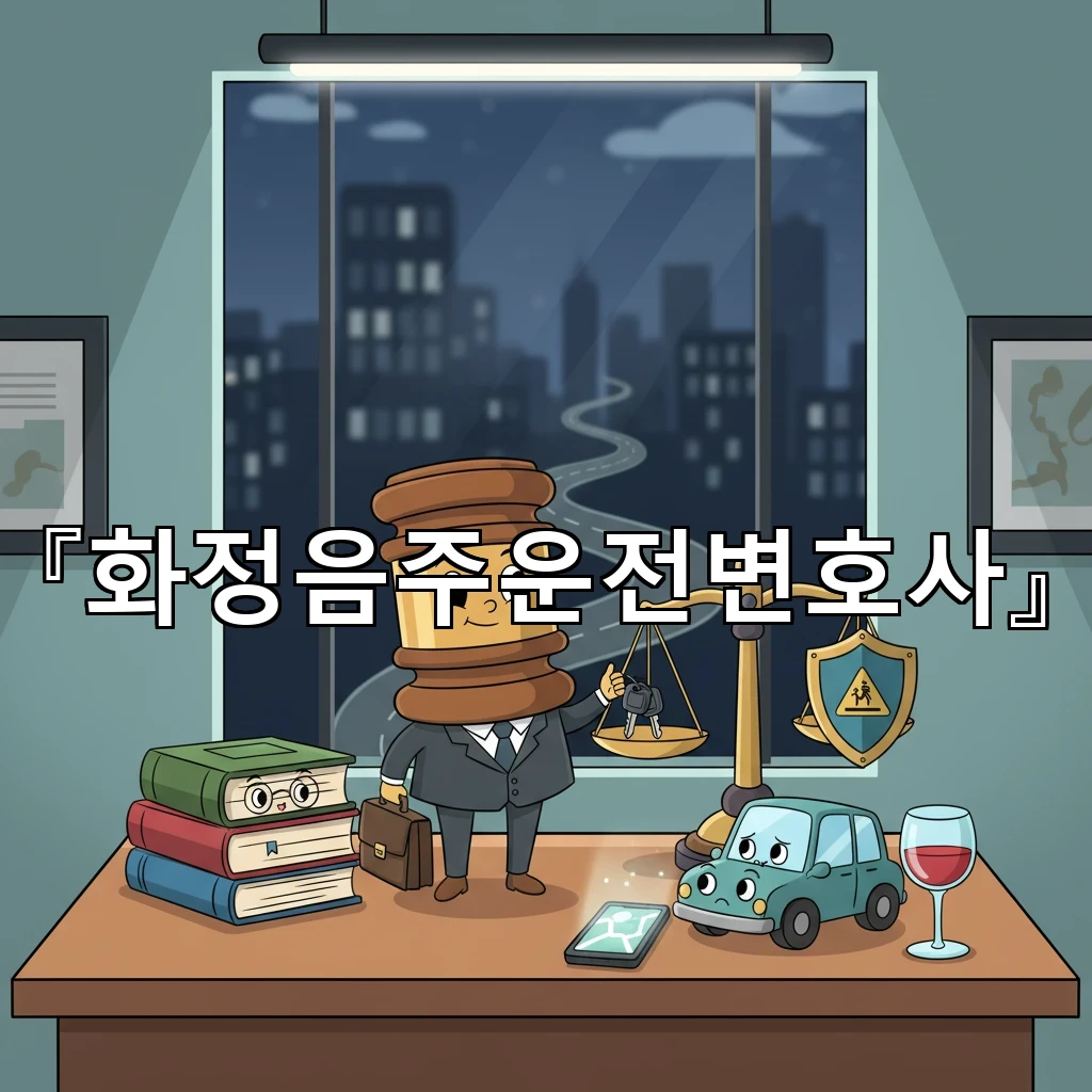 화정음주운전변호사 단속 직후 진술이 바뀌면 생기는 불이익 정리