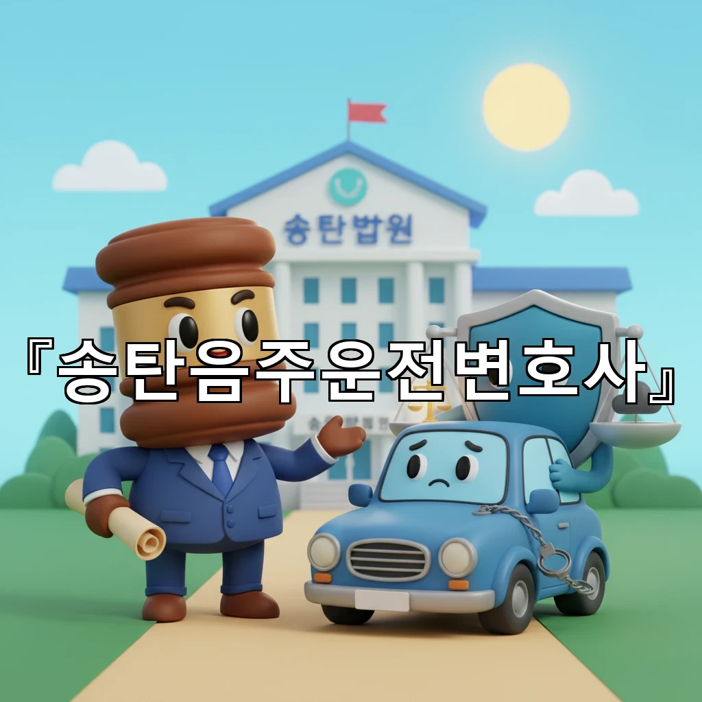 송탄음주운전변호사 단속 직후 진술이 결과를 바꾸는 이유와 준비