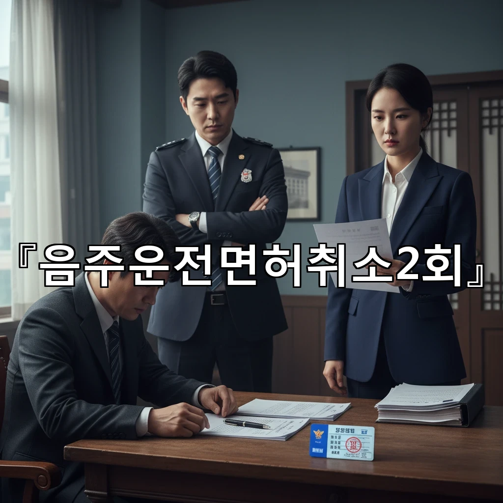 음주운전면허취소2회 구제 가능성 판단을 위한 사실관계 정리법