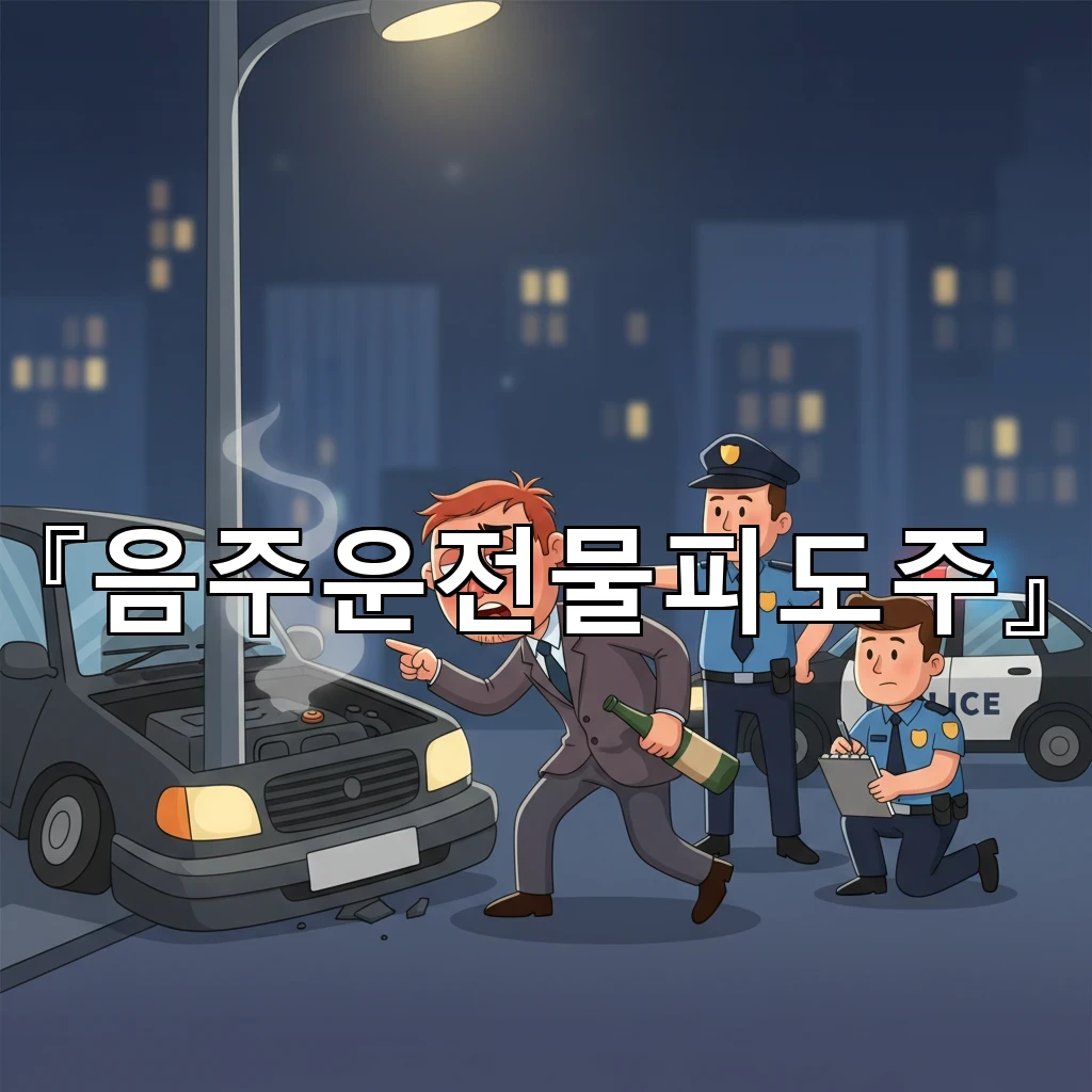 음주운전물피도주 사고 뒤 합의부터 신고까지 순서로 정리한 안내
