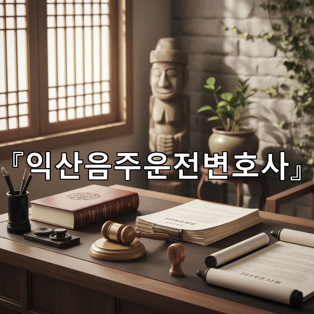 익산음주운전변호사 초범이라도 벌금만으로 끝나지 않는 경우 점검