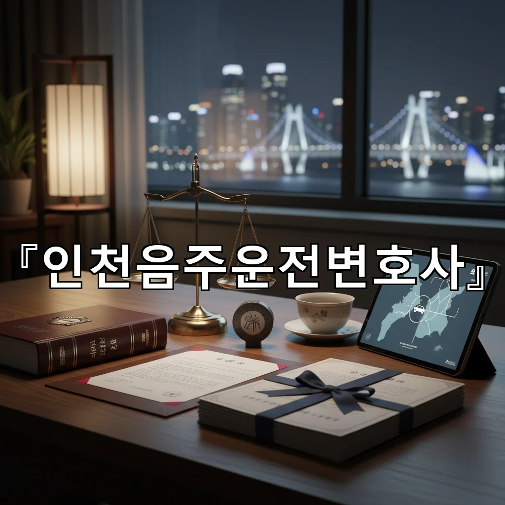 인천음주운전변호사 경찰 조사 전날 준비해야 할 진술 정리 요령