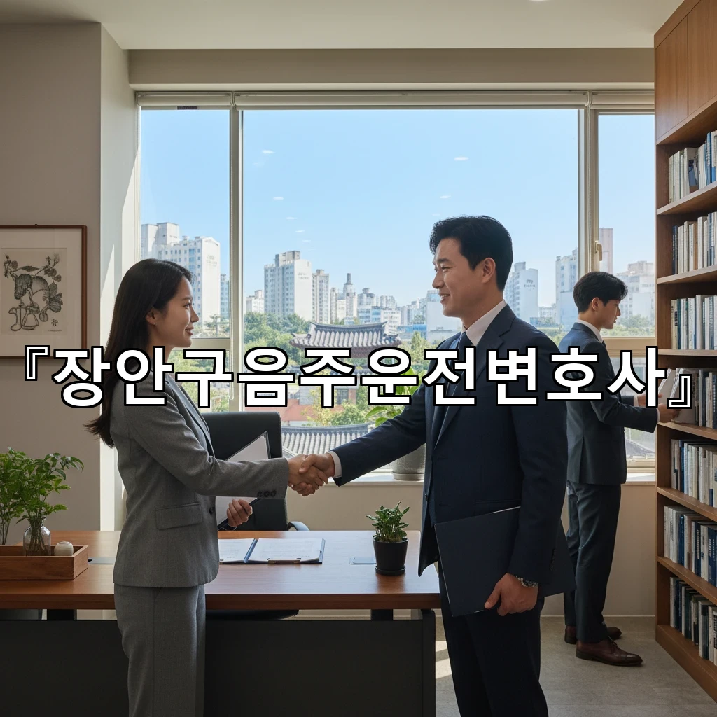 장안구음주운전변호사 조사 첫날 진술이 결과를 바꾸는 이유