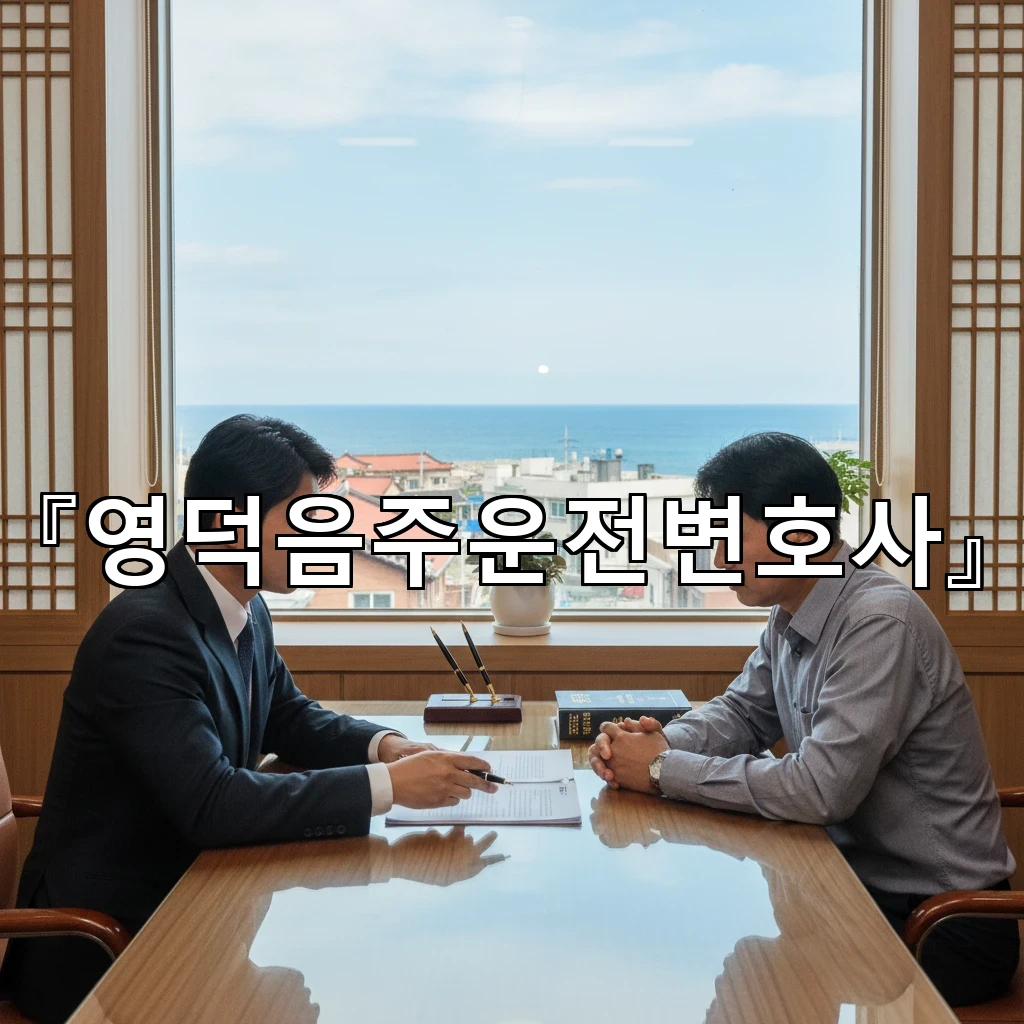 영덕음주운전변호사 초범이라도 처벌이 갈리는 핵심 사정 정리