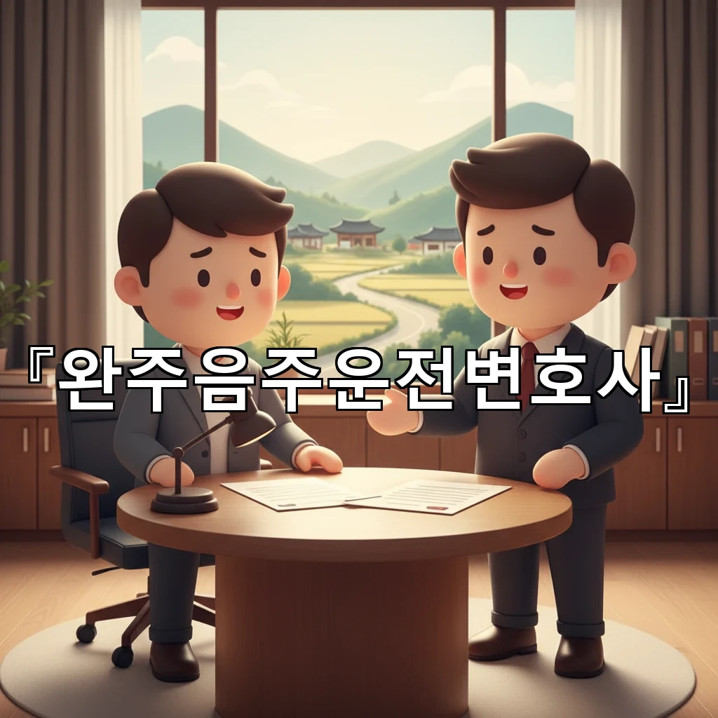 완주음주운전변호사 재범 의심 받는 상황에서 불리함 줄이는 전략