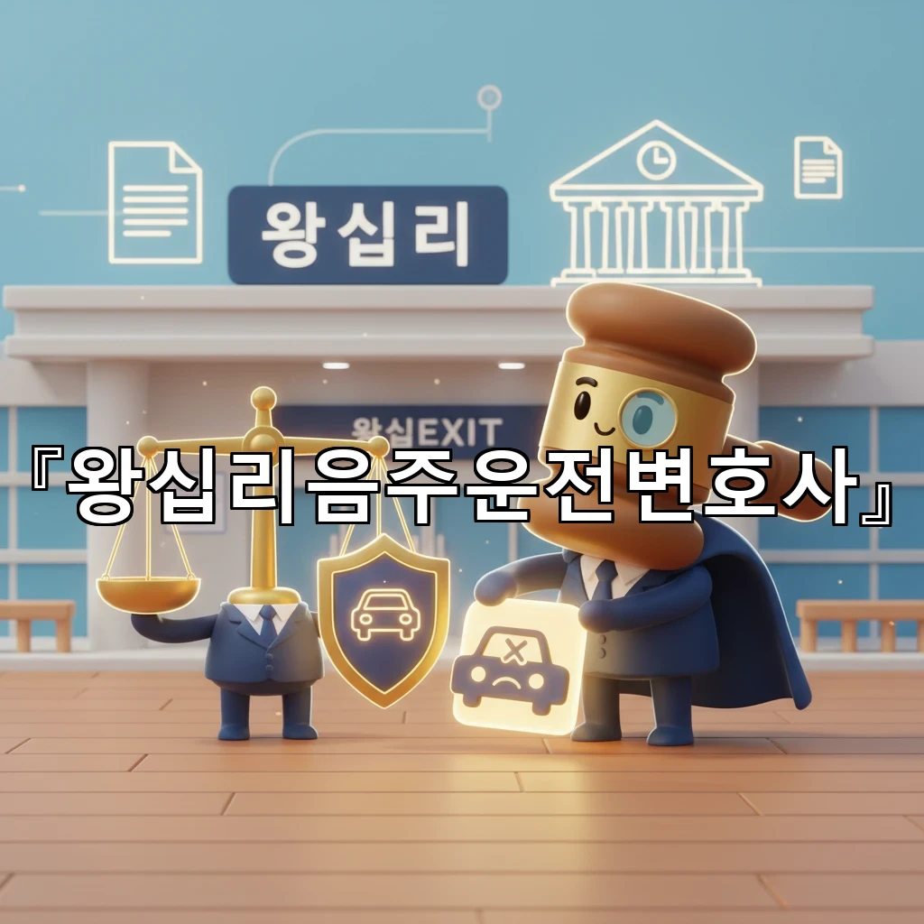 왕십리음주운전변호사 경찰 조사 전 준비할 진술 방향과 유의점