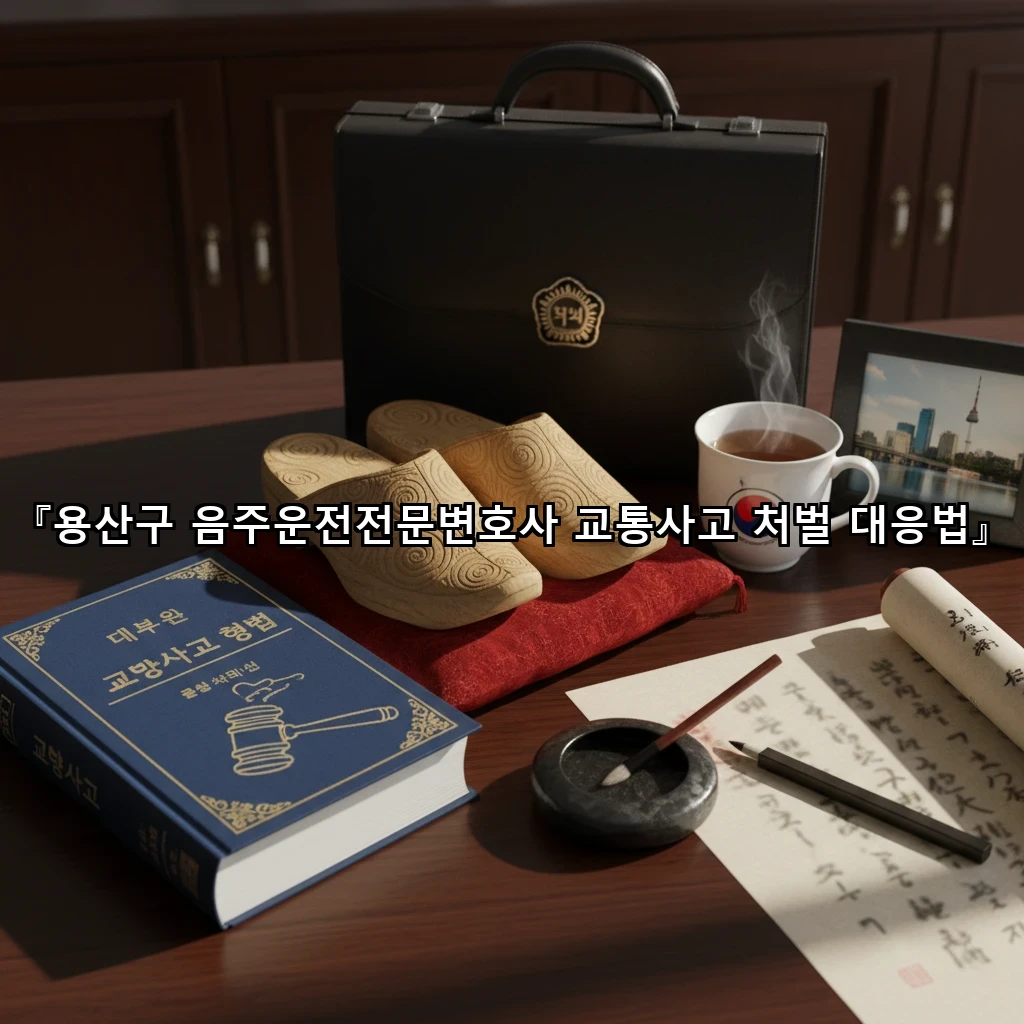 용산구 음주운전전문변호사 교통사고 처벌 대응법