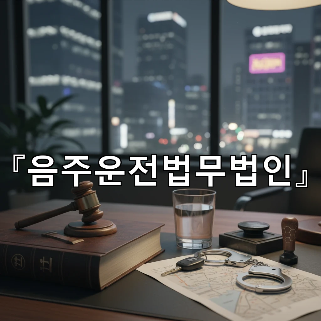 음주운전법무법인 초범이라도 처벌이 갈릴 수 있는 포인트 점검