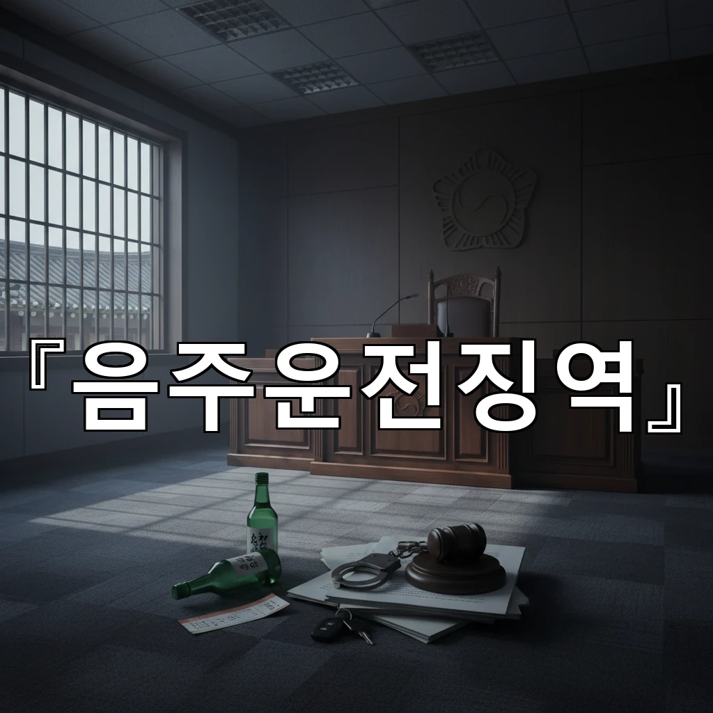 음주운전징역 실형 가능성 높이는 상황과 법원이 보는 핵심 요소
