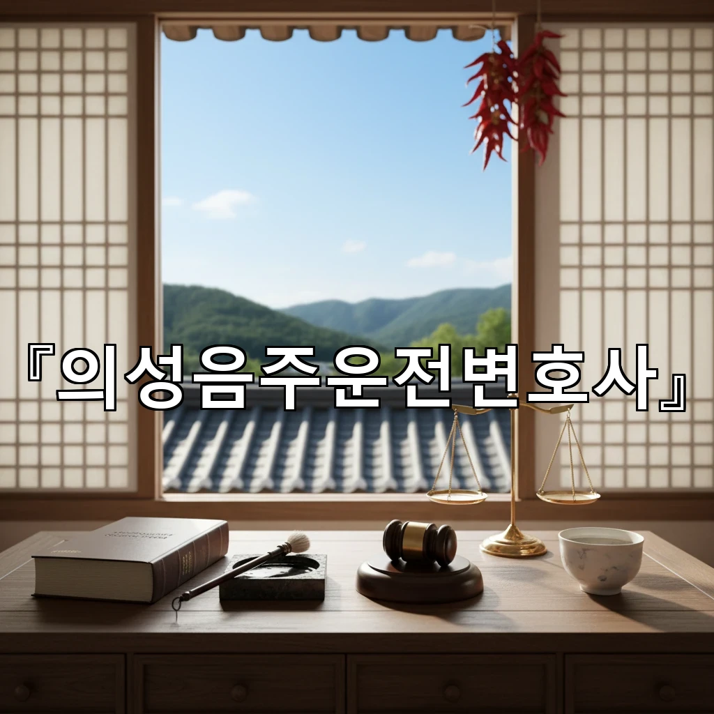 의성음주운전변호사 단속 직후 진술을 조심해야 하는 이유와 대응