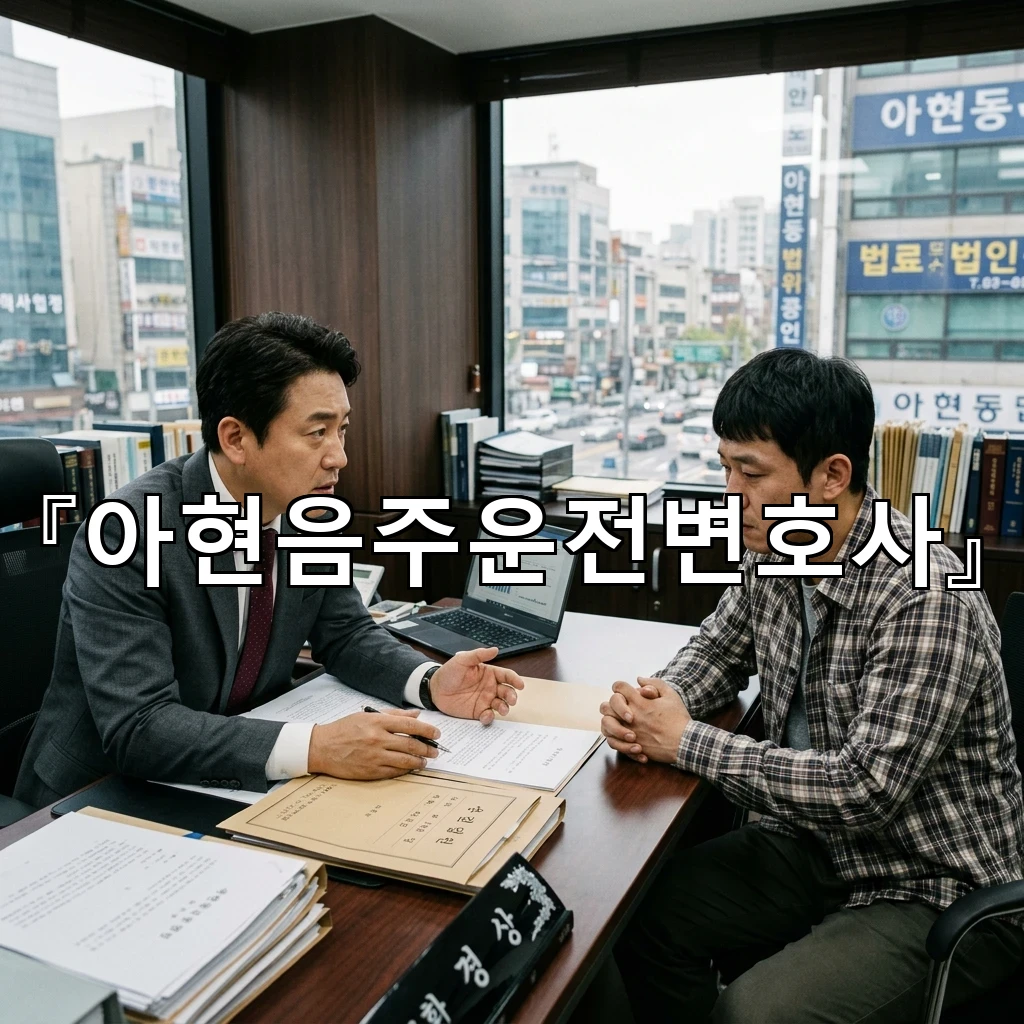아현음주운전변호사 새벽 단속 이후 달라지는 대응의 기준을 짚다