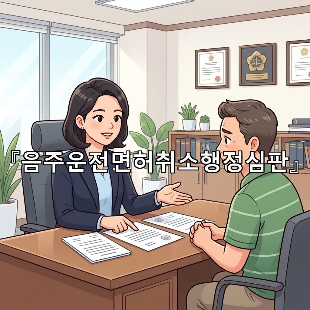 음주운전면허취소행정심판 절차를 이해하면 대응이 달라집니다