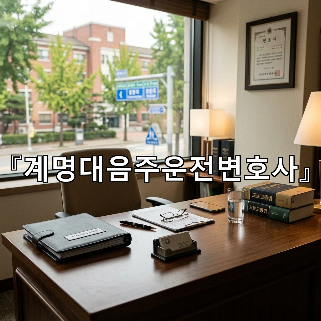 계명대음주운전변호사 선택할 때 살펴볼 중요한 판단 요소