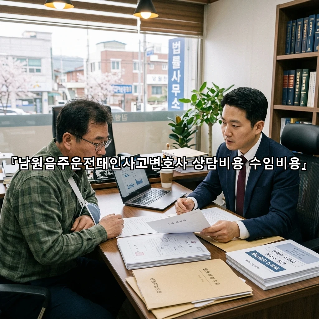 legal image 남원음주운전대인사고변호사 상담비용 수임비용 4664