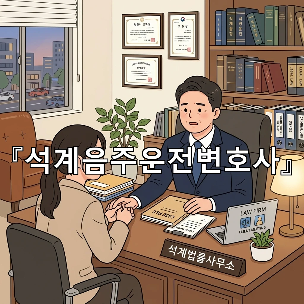석계음주운전변호사 초동 진술과 기록을 맞추는 실무 안내서