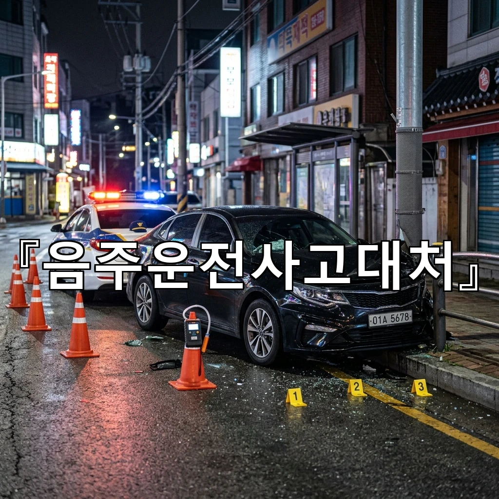 음주운전사고대처 현장에서 먼저 해야 할 행동 순서와 마음가짐