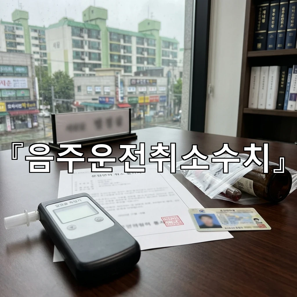음주운전취소수치 기준을 이해하고 대응 흐름을 살피는 길잡이