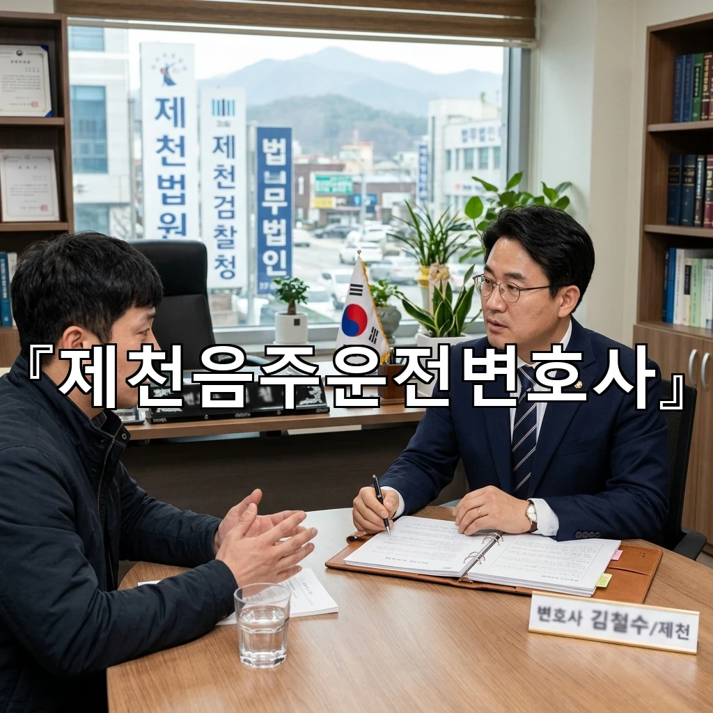 제천음주운전변호사 사건 초기 진술이 흐름을 바꾸는 이유