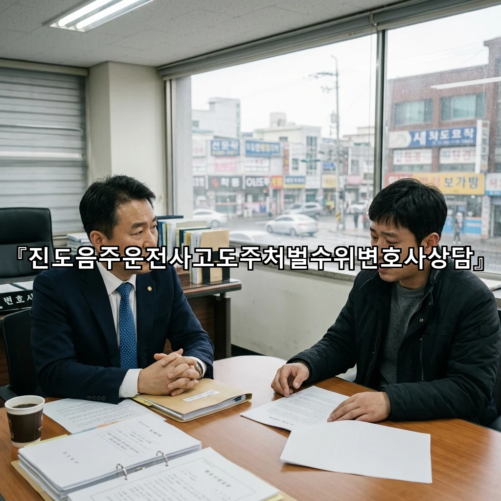 진도음주운전사고도주처벌수위변호사상담