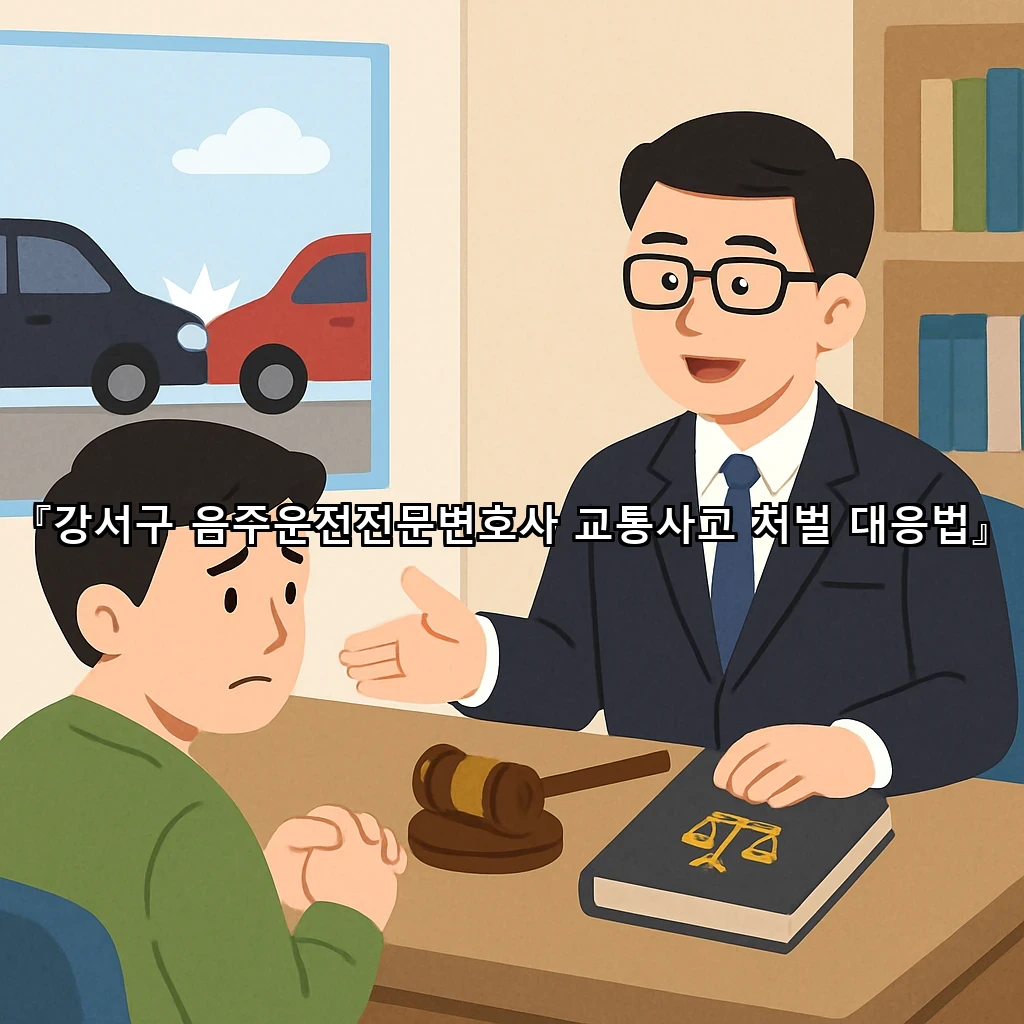 강서구 음주운전전문변호사 교통사고 처벌 대응법