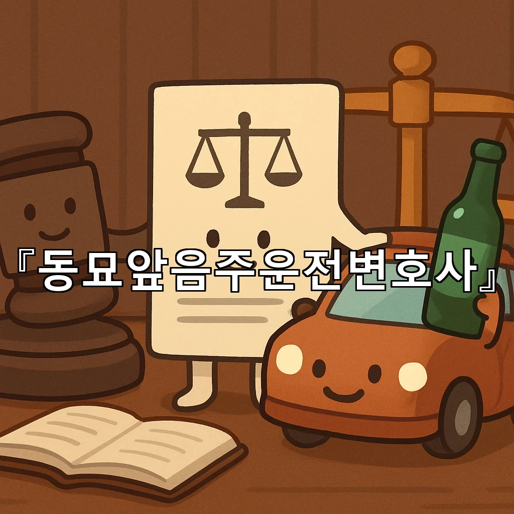 동묘앞음주운전변호사 처음 마주한 절차를 차분히 풀어보는 길잡이