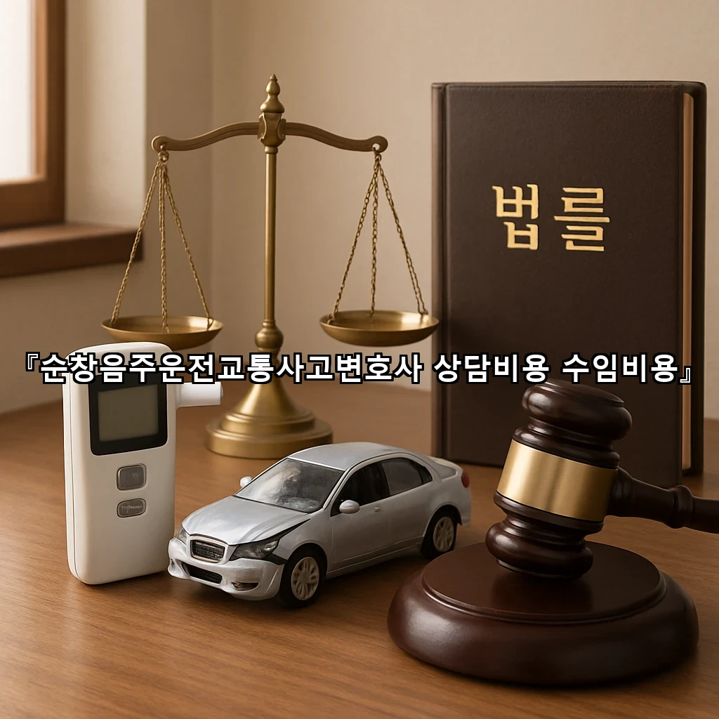 순창음주운전교통사고변호사 상담비용 수임비용