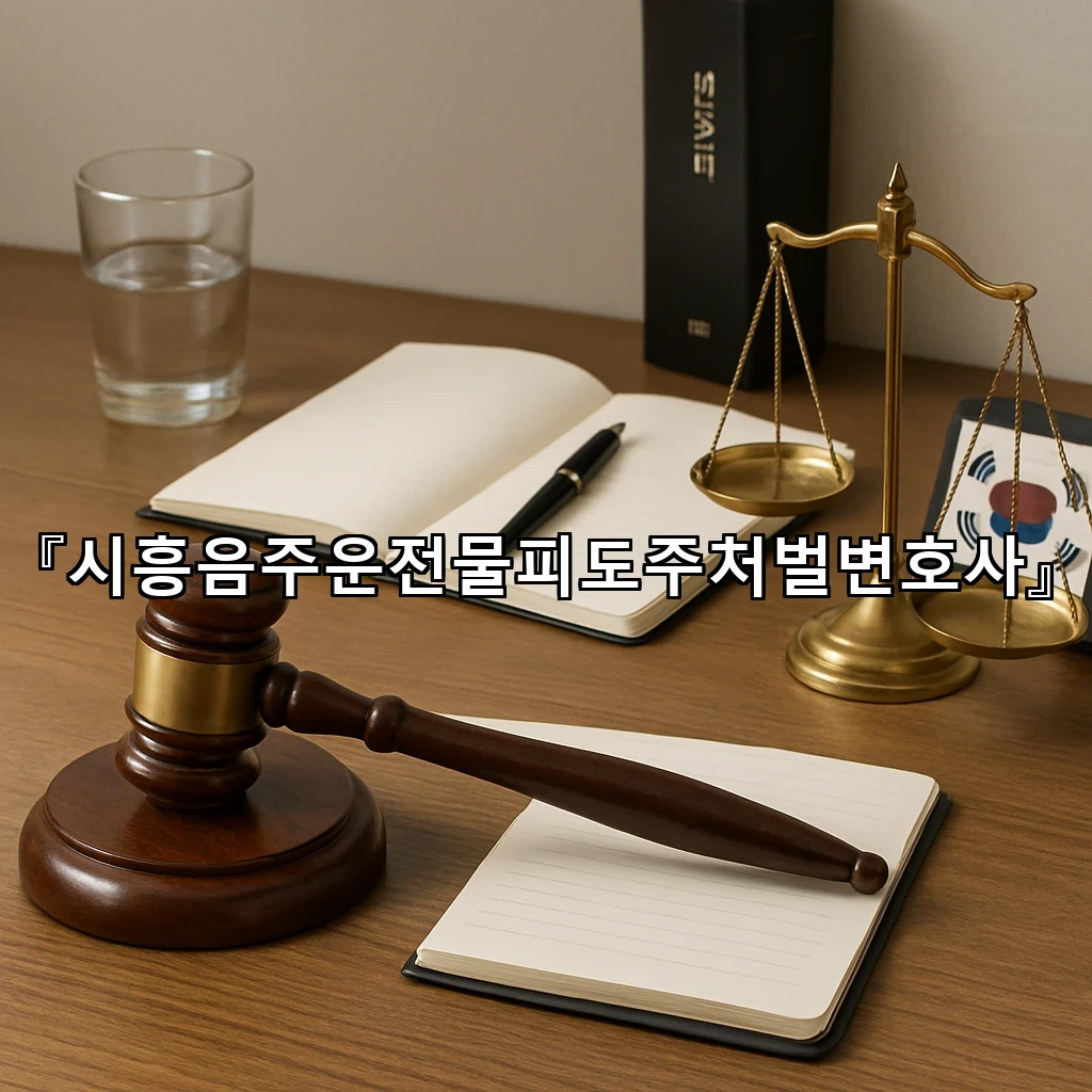 시흥음주운전물피도주처벌변호사