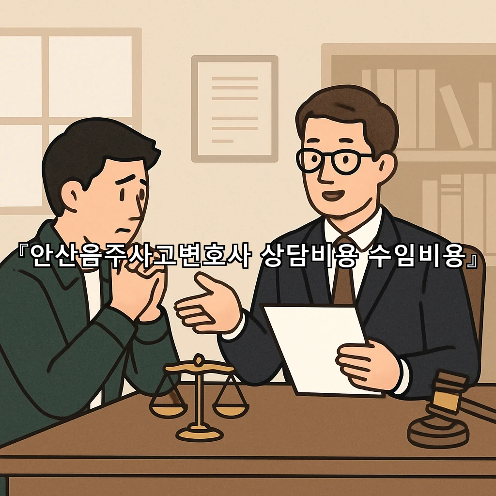 legal image 안산음주사고변호사 상담비용 수임비용 5070