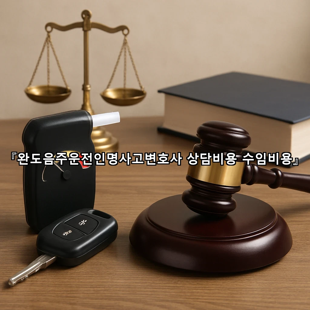 legal image 완도음주운전인명사고변호사 상담비용 수임비용 5055