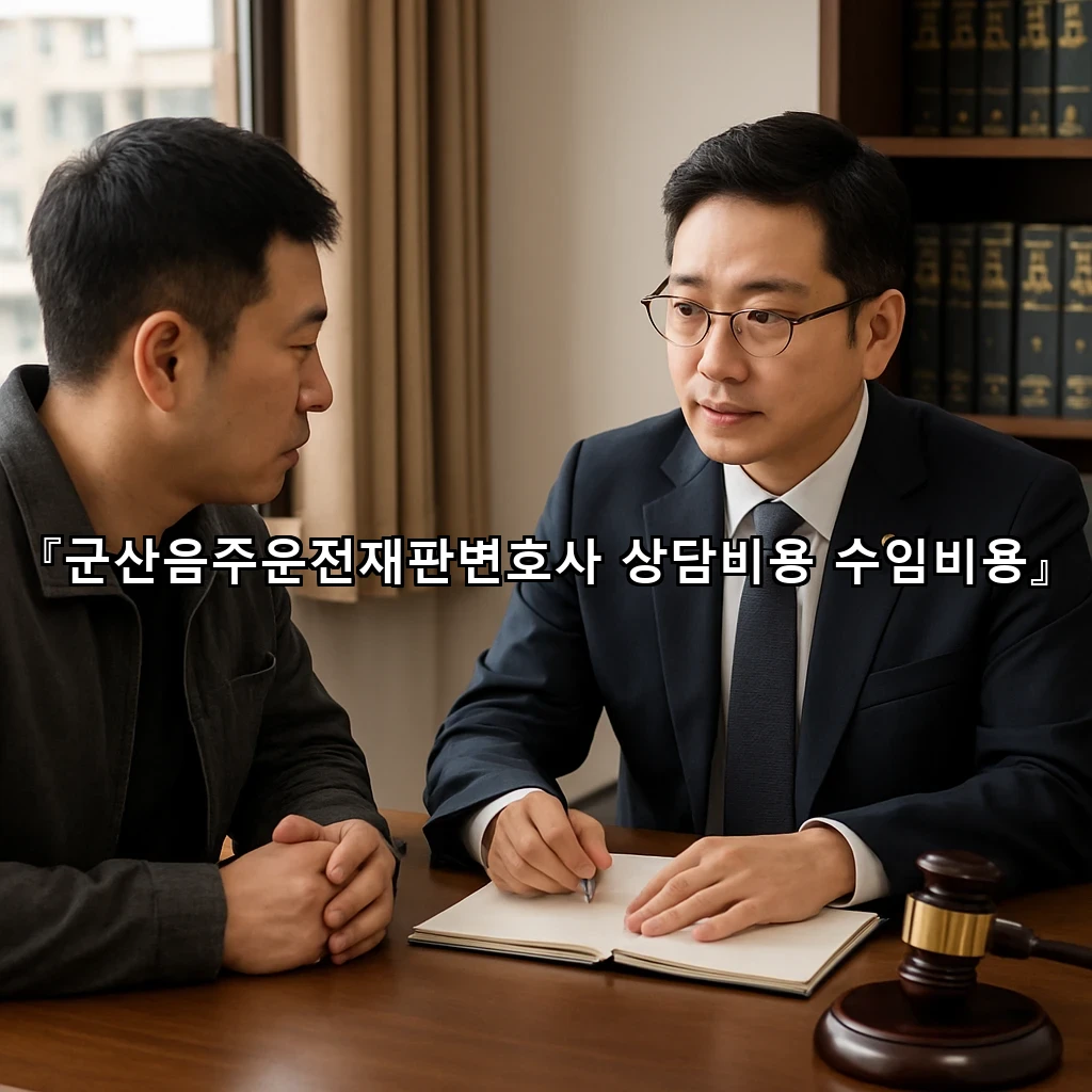 legal image 군산음주운전재판변호사 상담비용 수임비용 6760